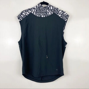 NEW Oakley High Tides Woven Sleeveless Hooded Work Out PerformanceTop Size XS